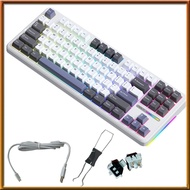[chasoedivine.] Aula F87 Mechanical Keyboard Set 87 Key Hotswap Wireless Keyboard RGB PBT Gaming Key