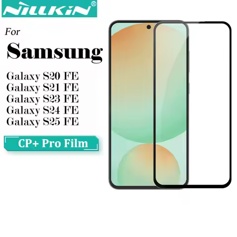 Nillkin For Samsung Galaxy S25 FE S20 FE S24 FE S23 FE S21 FE CP+Pro Tempered Glass 2.5D Full Cover 