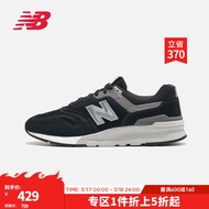 NEW BALANCE 官方休闲鞋男鞋女鞋时尚百搭舒适户外运动鞋997H系列 CM997HCC黑色 43 (脚长27.5cm)