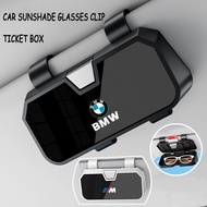 BMW  Car Glasses Case Sun Visor Sunglasses Clip Card Clip Car Storage Box Suitable For BMW Z4 E89 E8