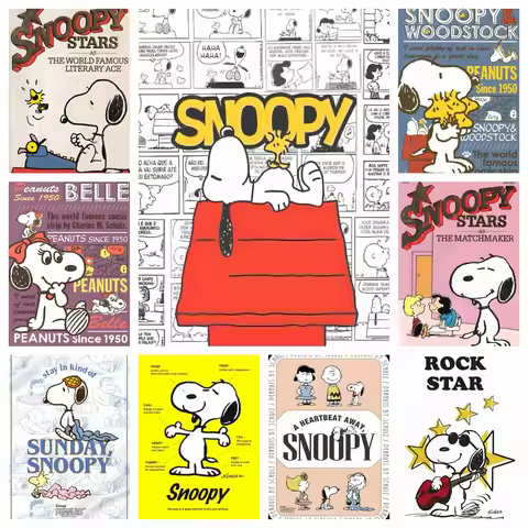 Diamond Painting Kits Anime Snoopy Cute Element Creation Crafts 5D DIY Art Kit Mosaic Home Decor fra