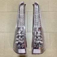 Perodua Viva (Elite) Rear Tail Lamp Light Set Albino Clear LED White Putih Lampu Belakang