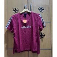 (XL) ORIGINAL ELLESSE WOMEN MARRON T-SHIRT