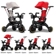Small Folding Stroller Tricycle Tricycle Bike Cabin Size