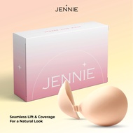 JENNIE ROUND NUBRA Seamless Bra Adhesive Bra Nubra Push Up Stick-On Bra Push Up Reusable Nubra