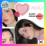 [AOU] Glowy Cream Blush 2.3g 8 Colors | Dewy Moisture Cheek Tint Multi Shade | Korean Makeup