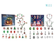 Will Christmas Jewelry Advent Calendar Countdown Calendar Advent Calendar Bracelet