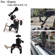 Bicycle Mount Bike Motorcycle Bracket Holder Support for GoPro insta 360 one X3 X2 X R Camera Accessories
