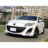 2010年 MAZDA 3 5D 2.0  僅跑七萬 ABS SRS 方向盤快撥鍵 天窗 I-KEY 免鑰匙啟動 安卓多功能螢幕 鋁圈 卡鉗 HID頭燈