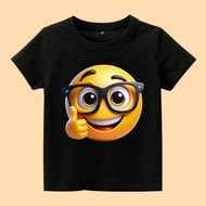 Children's t-shirt emoji nerd face emoji lice funny book