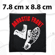 Agnostic Front Patches Embroidery