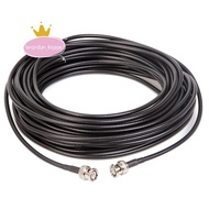 BNC Extension Cable RG-58 BNC Male to BNC Male Coaxial Cable Rg58A/U 50Ohm  Adapter Extension Cable