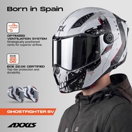 NEW BRAND | AXXIS G.FIGHTER SV GD D29 Modular Dual Visor Motorcycle Helmet | ECE 22.06 |
