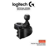 Logitech Driving Force Shifter for G29 and G920 Racing Wheels,  6-Speed Short-Throw Gearbox, Leather