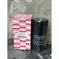 (Genuine ISUZU Center) Oil Filter D-Max (4JK1/4JJ1) Year 05-11 Engine Long Ball Demeg 2.5 3.0 **Code