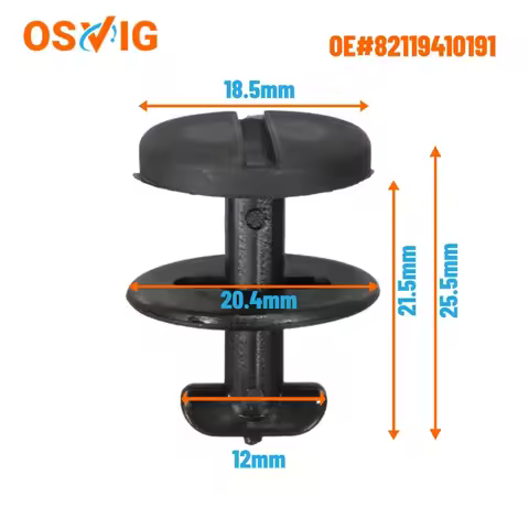 20pcs OE# 82119410191 Floor Mat Clips Carpet Fasteners Holders Fixing Grips Retainer Compatible with