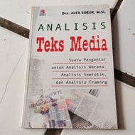 SELLING ALEX SOBUR MEDIA TEXT ANALYSIS BOOKS