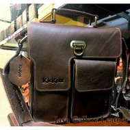 TKTC02 genuine leather office bag, genuine leather sling bag, branded bag, leather work bag, men sli