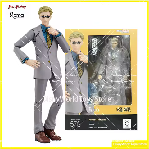 100% Original Figma 570 Jujutsu Kaisen Kento Nanami In Stock Anime Action Collection Figures Model T