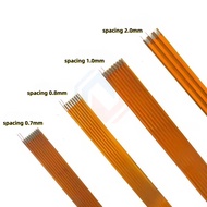 2PCS FPC FFC Cable PCB Wire Connector 0.7/0.8/1.0mm Pitch 3 4 5 6 8 10 12 14 16 18 20 24 26 30 36 40