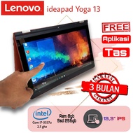 Laptop Touchscreen Flip/Lipat 360 Lenovo Ideapad Yoga 13 - Core i7 Ram 8gb Ssd 256gb