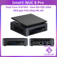 Intel NUC 8 Pro NUC8i3PNK Mini PC Computer - Core i3 8145U Ram 8G 256G SSD