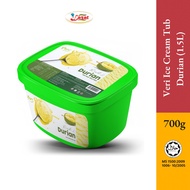 Veri Ice Cream Tub - Durian (1.5L x 1 Tub)