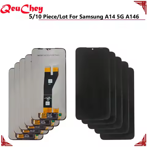 5/10 Piece/Lot For Samsung Galaxy A14 5G A146 A146B / A146P / A146U LCD Display Touch Screen Assembl