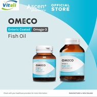 [Vitality 88] OMECO Omega-3 Fish Oil with Coenzyme Q10 [30s/90s]