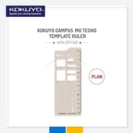 Kokuyo MO Techo Template Ruler Stencil - Icon / Plan