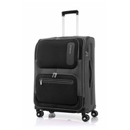 อเมริกัน ทัวร์ริสเตอร์ กระเป๋าเดินทาง EXP TSA ขนาด 25 นิ้ว รุ่น MAXWELL SPINNER สีแบล็ก/เทา