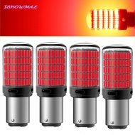 【ISHOWMAL HOT】Set of 4 1157 LED BULBS RED PARKING BRAKE REVERSE LIGHT 2057 2357 7528 BAY15D