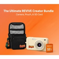 Digicam Starter Kit Digicam Cream Edition + Sling Pouch + 32GB SD Card Revive Bundle