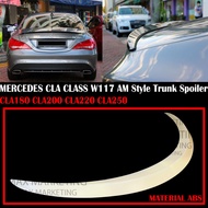 MERCEDES-BENZ CLA-CLASS W117 AM STYLE TRUNK SPOILER CLA180 CLA200 CLA220 CLA250 ABS SKIRT LIP BODYKI