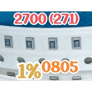 10pcs Chip resistor smd 2700 271 size 0805 270ohm 270R ohm 2012