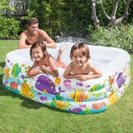Intex Children's Swimming Pool Clear View Aquarium Pool Sea Aquarium Pool - 57471