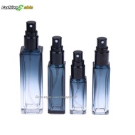 FAMY Gradient Blue Perfume Bottle 5ml 9ml 20ml Perfume  Bottle Empty Glass Atomizer Travel Cosmetic 