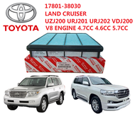 ORIGINAL 17801-38030 TOYOTA AIR FILTER LAND CRUISER UZJ200 URJ201 URJ202 VDJ200 V8 ENGINE 4.7CC 4.6C