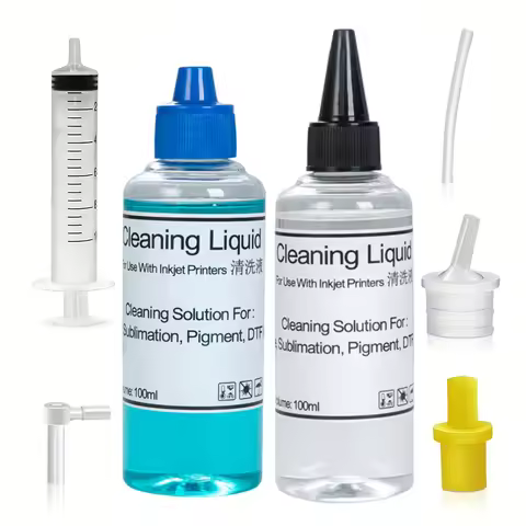 100ML Inkjet Printer Head Cleaning Kit Compatible With Epson Hp Brother Canon Nozzle & Printhead Cle