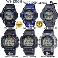 ของแท้100% คาสิโอ นาฬิกาข้อมือ Casio Standard รุ่น WS-1300H-1A WS-1300H-2A WS-1300H-8A WS-2100H-1A WS-2100H-1A2 WS-2100H-8A WS-1300 WS-2100 ประกัน1ปี ร้าน Time4You T4U