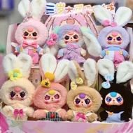 [SUPER FORM] Blindbox Baby Three Macaron Cute Bunny - Blind Box Teddy Bear Three Year Olds Genuine B