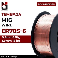 MIG er70s-6 Copper Coated Steel Wire for MIG 15kg