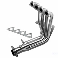 [ READY STOCK ]  JASMA Honda Civic 99-00 B16A Si B18C EG EK DC GSR 4-1 Stainless Steel  4-1 extracto