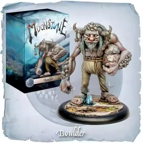 model kit resin kit MoonStone Boulder the Troll