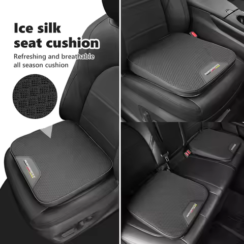 Car Seat Heightening Cushion Ice Silk Mat Non-slip Comfort Pad For BMW X1 X3 X4 X5 X7 G20 G38 F20 F3