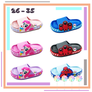CSMY ➜ Kid's Pony Cartoon Sandals | Boys Girls Shoes New Squid Game Slippers Twins | Kasut Selipar B