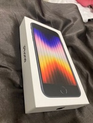 全新非二手Apple iphone SE 3 - 128G/黑/未拆封/保固內