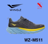 ลิขสิทธิ์แท้ (Wingz  running) รุ่น WZ-M511 รองเท้ากีฬา สายวิ่งและสายลำลอง ทำจากผ้าตะขาย นุ่มและเบา