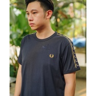 Fred Perry Champage Ringer Tee Tennis Blue Original Fred Perry Authentic T-Shirt/
