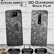 3D Diamond Shape Back Film Infinix Zero 30 5G / Zero 30 4G / Zero 20 / Zero Go 2023